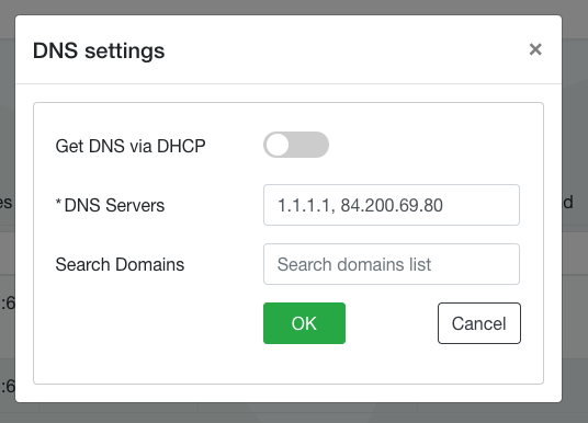 Static DNS